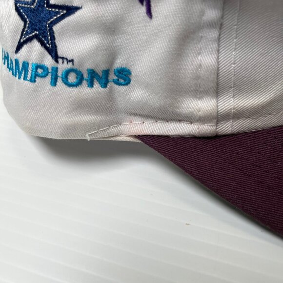 1994 Super Bowl XXVIII Dallas Cowboys NFL Champions Snapback Hat - Picture 7 of 9